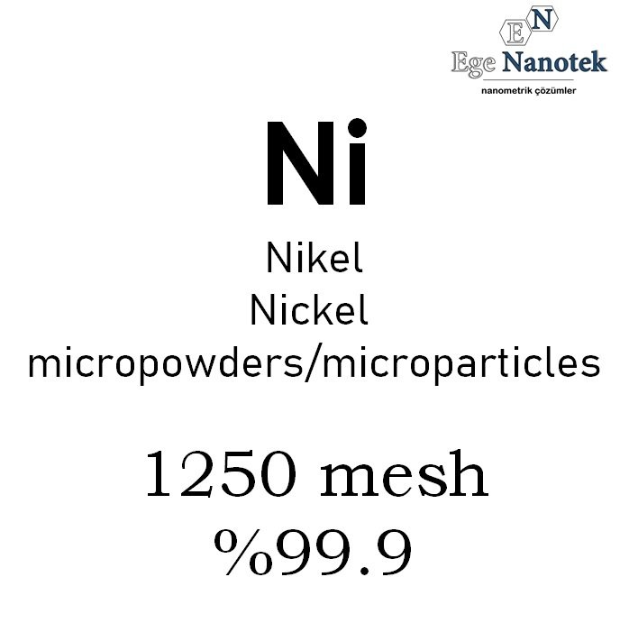 Mikronize Nikel Tozu 1250 mesh