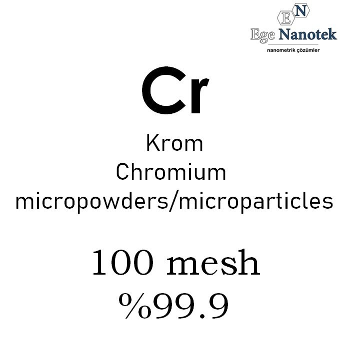 Mikronize Krom Tozu 100 mesh