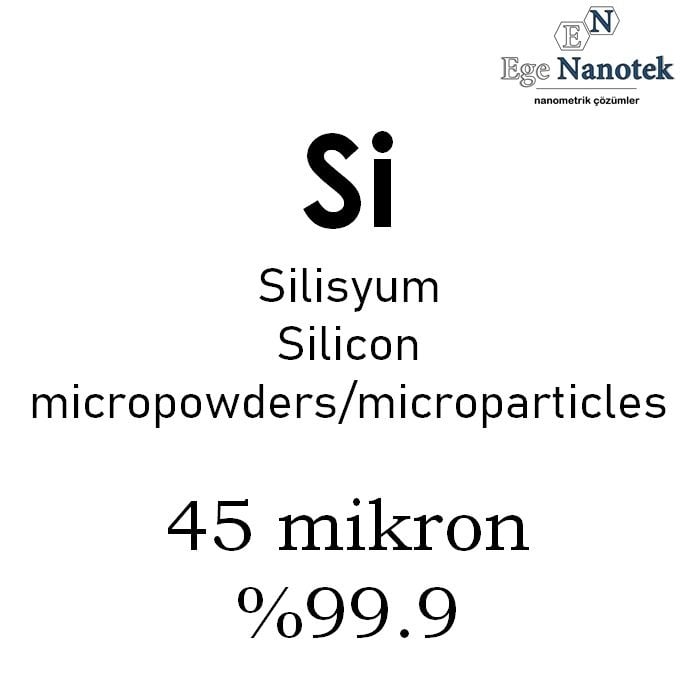 Mikronize Silisyum Tozu 45 mikron