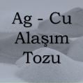 Ag-Cu Gümüş Bakır Alaşım Tozu