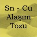 Sn-Cu Kalay Bakır Alaşım Tozu