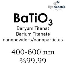 Nano Baryum Titanat Tozu Kübik 400-600 nm