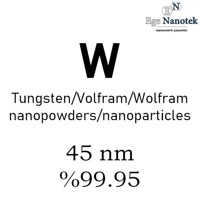 Nano Tungsten Tozu 45 nm