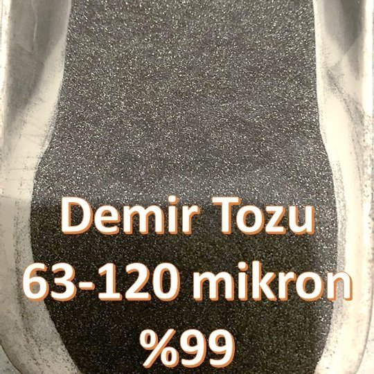 Mikronize Demir Tozu 63-120 mikron %99 10 kg