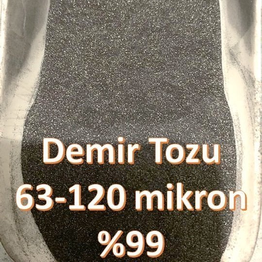 Mikronize Demir Tozu 63-120 mikron %99 250 gram