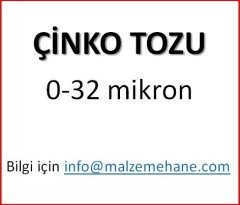 Çinko Tozu 0-32 mikron 100 gram