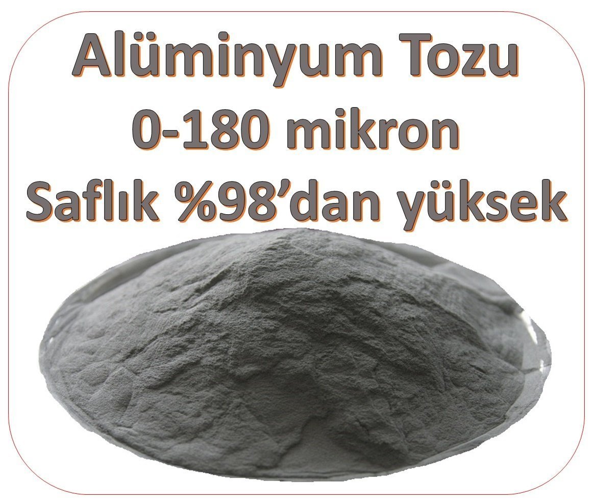 ALÜMİNYUM TOZU 0-180 mikron %98 1 kg