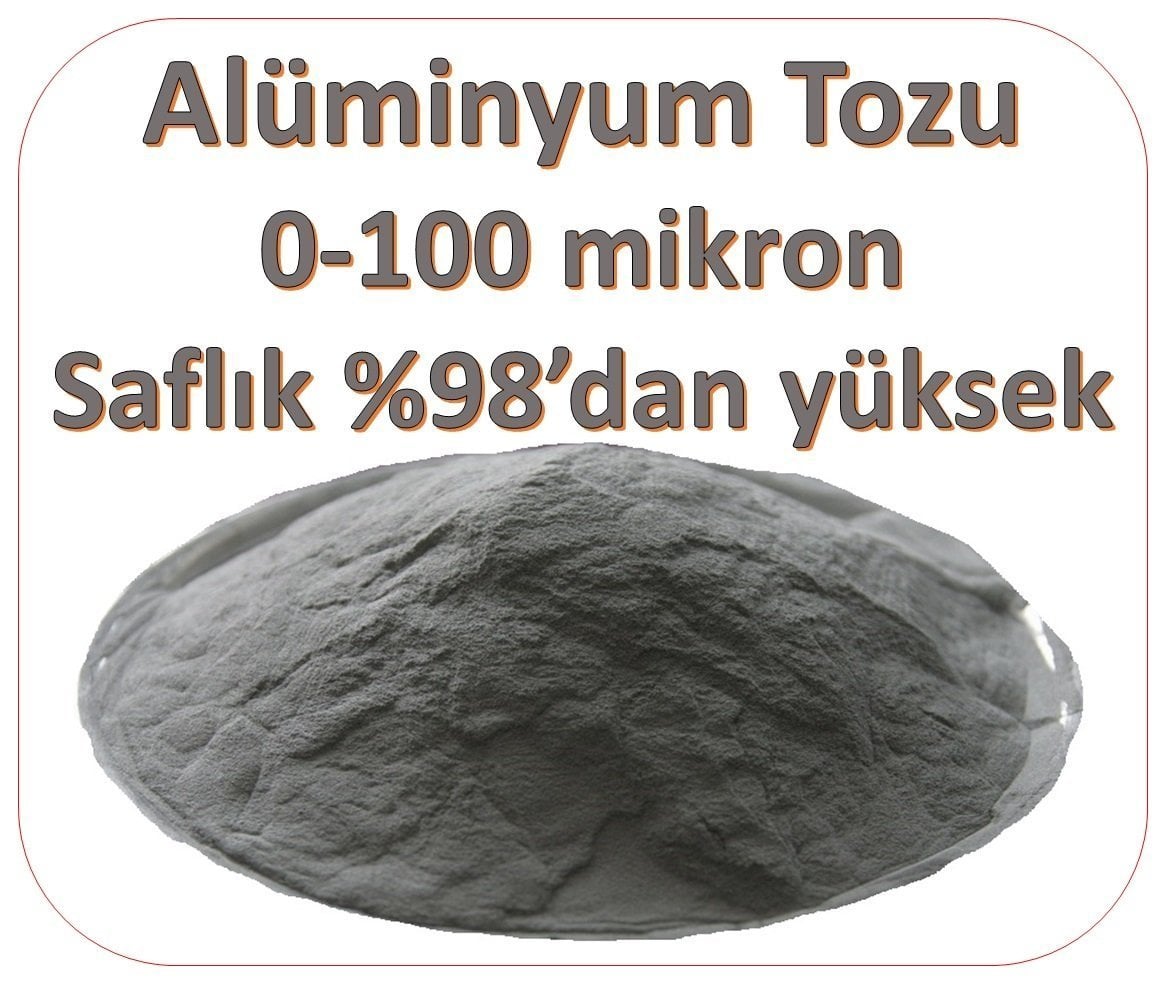 ALÜMİNYUM TOZU 0-100 mikron %98 25 kg