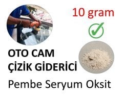Oto Cam Çizik Giderici Pembe Seryum Oksit - 10 GRAM