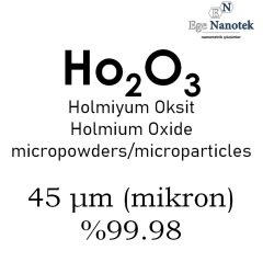 Mikronize Holmiyum Oksit Tozu 45 mikron