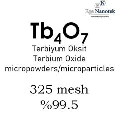 Mikronize Terbiyum Oksit Tozu 325 mesh