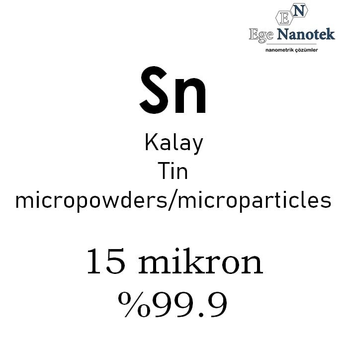 Mikronize Kalay Tozu 15 mikron