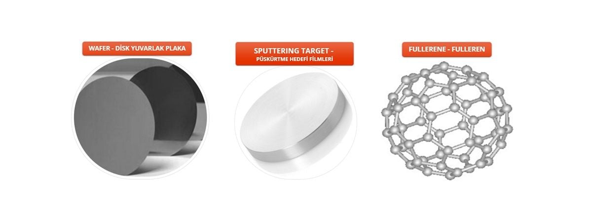 WAFER - SPUTTERING TARGER - FULLERENE
